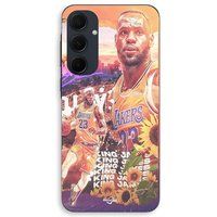 Maniacase Coque Pour Samsung galaxy A55 Lebron James 23 LA Lakers