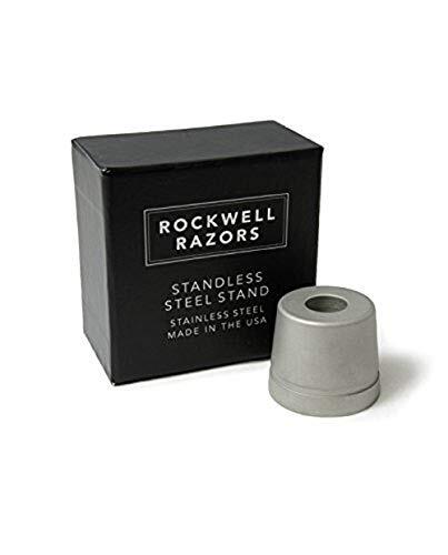 ROCKWELL RAZORS Rockwell standaard voor veiligheidsscheermes van roestvrij staal rood
