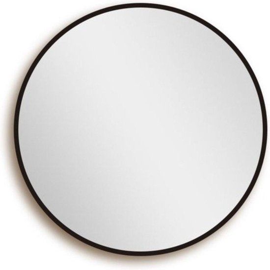 Saniclass Retro Line 2.0 Spiegel - Rond - 60cm - Mat Zwart