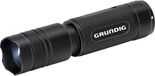 Grundig LED Zaklamp 400 Lumen - 10W - 200M Bereik - 3 Lichtstanden: Hoog, Laag, Pulserend - Zwart/Oranje