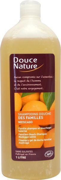 Douce nature Douchegel/shampoo familie 1000ml