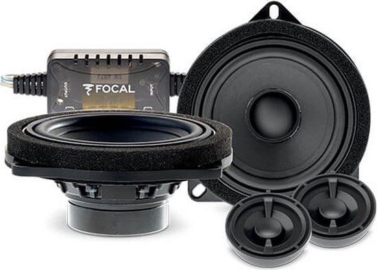 Focal IS-BMW-100L - Pasklare Composet Speakers - 10cm - 80W - Zwart