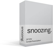 Snoozing jersey kinderhoeslaken - Ledikant (60x120 cm) - 100%