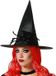 Atosa Halloween heksenhoed - met grote spin - one size - zwart