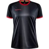 Craft Progress 2.0 Graphic Shirt Korte Mouw Dames - Zwart / Bright Red