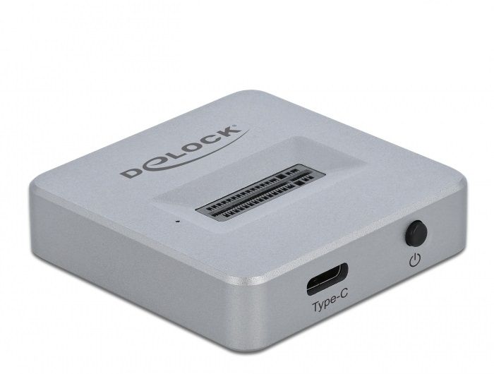 DeLOCK 64000 - Basisstation voor opslagstations - Zilver