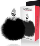 DARKNESS ANAL | Darkness Extra Feel Bunny Tail Buttplug 7cm