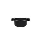 Tognana Avantspace steelpan met 2 handgrepen, 16 cm, aluminium, zwart