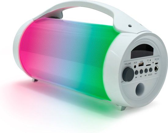 Bigben PARTYBTLITE - Bluetooth Speaker - 50W - Wit