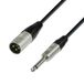 Adam Hall K4 MMP 0500 audio kabel 5 m XLR (3-pin) 6.35mm Zwart, Zilver