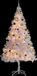 Prolenta Maison Exclusive Kunstkerstboom met verlichting en ballen, wit, 210 cm