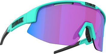 Bliz Matrix Nano Optics Nordic Light Bril, matt turquoise/begonia with blue multi