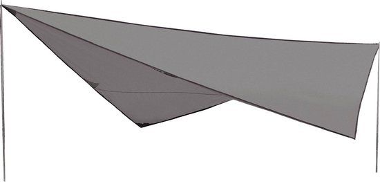 High Peak Tarp 1 - Schaduwdoek - Grijs - 300 x 300 cm