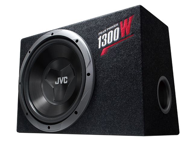JVC CS-BW120 - 12" Subwoofer - 1300W - Black