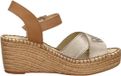 Replay Susan Cross Sandalen Touwzool - Cognac - Maat 38