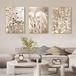 Poster décoratif mural - Paysage moderne avec des plantes en rotin - 20x30 cm