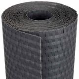 vidaXL Balkonscherm Donkergrijs 400 x 90 cm Poly Rattan