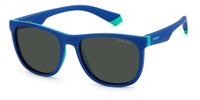 Polaroid Kinderen PLD 8049/S Azure green 49/16/130 JUNIOR Zonnebrillen