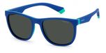 Polaroid Kinderen PLD 8049/S Azure green 49/16/130 JUNIOR Zonnebrillen