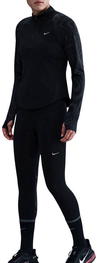 Nike Tempo Flash 7/8 Tight Dames Zwart XS