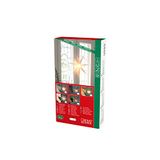 Konstsmide Witte papieren ster, geperforeerd, binnen messing kleur 7 punten, incl. aansluitkabel met aan/uit schakelaar, zonder lamp, wit, 230V, binnen (IP20), witte kabel - 5900-280