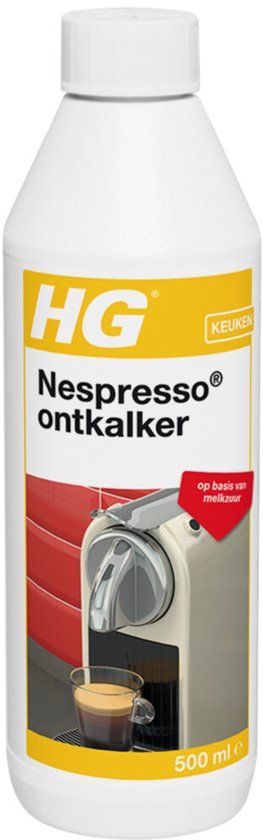 HG ontkalker voor Nespresso machine - 500ml