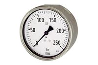 RIEGLER 102058-602 manometer, robuuste uitf., G 1/2 achter excentr., 0-1,6 bar, Ø 100, 1 st.