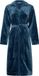Pastunette - Badjas - Nordic Bloom - Fleece - Donkerblauw - Rits - Maat S