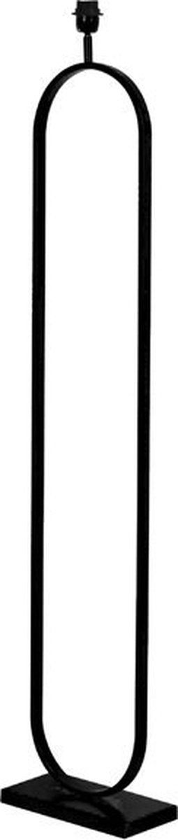 Lampidee Jamiri Vloerlamp 1 lichts h: 142cm mat zwart - Modern - 5053423240459