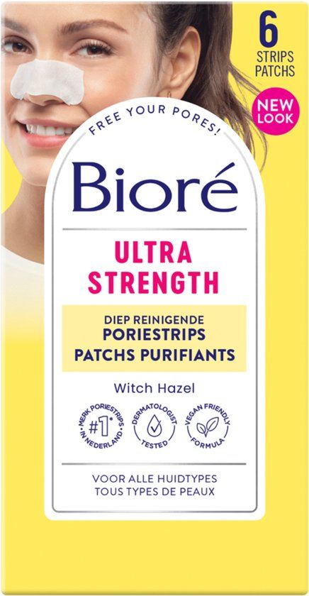 Biore Ultra Diep Reinigende Porie-Strips Neus