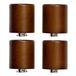 Holme &amp; Hadfield Holme & Hadfield The Collective WATCHPILLARSET Walnut, set van 4 extra horlogepilaren