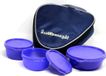 OEM Lichtgewicht set voedselcontainers - Voedselzakken - Donkerpaarse container - 700 ml - Morsbestendig ontwerp