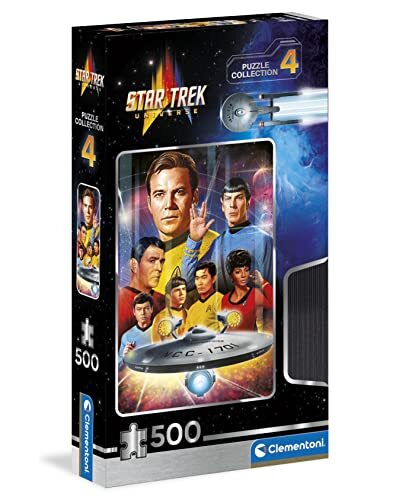 Clementoni - Star Trek Trek-500 stukjes voor volwassenen, beroemde films, Made in Italy, meerkleurig, 35143