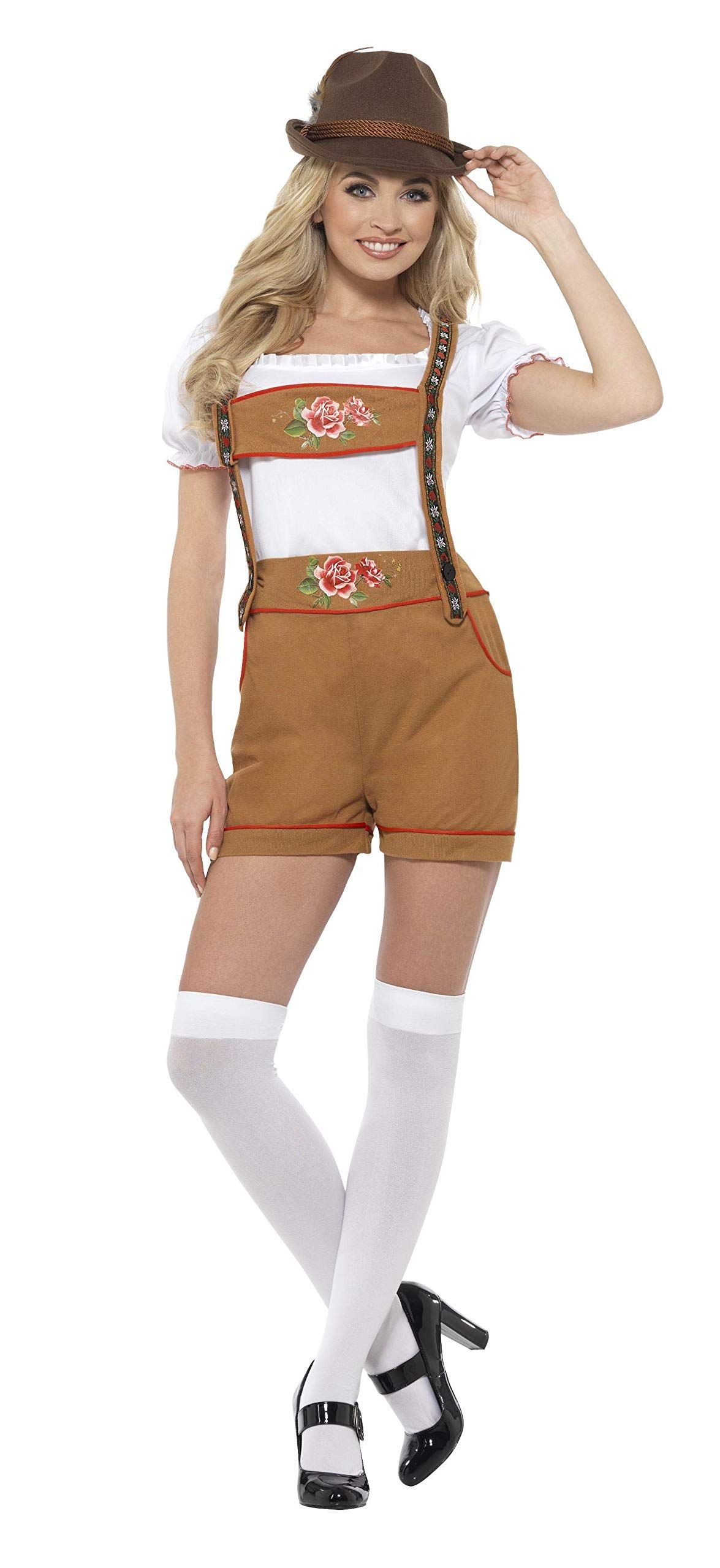 Partywinkel Oktoberfest Kostuum Lederhosen Dames