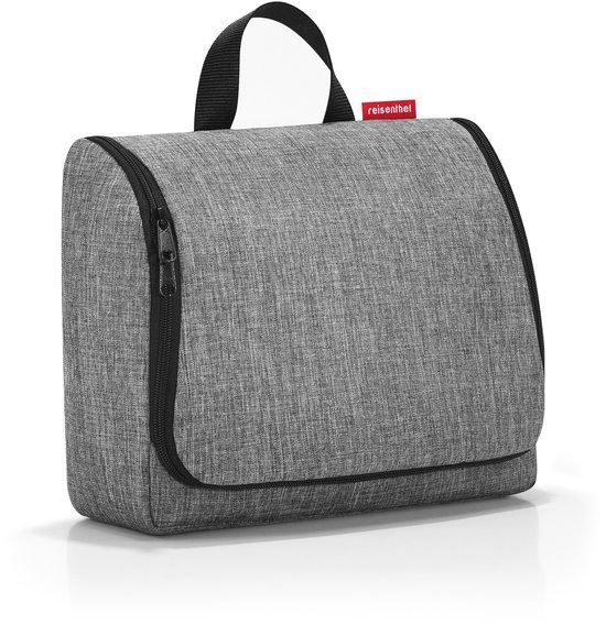 Reisenthel Toiletbag XL - Twist Silver Grijs - 4L - Ophangbaar