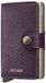 SECRID Miniwallet Pebble Portemonnee Dames - Paars