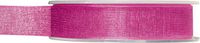 Merkloos Santex Organza sierlint - fuchsia roze - 15 mm x 20 meter