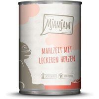 MjAMjAM Wet Food for Adult Cats with Heart 6x400g