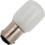 Schiefer BA15d Buis Gloeilamp | 15W 2700K 90lm 235V | Dimbaar Mat
