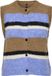 Only Gilet Onlkallie Sl Button Vest Knt 15361098 Toasted Coconut/ Ultramarin Dames Maat - M