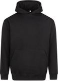 Just Hoods Dikke Hoodie Vision Unisex XS diepzwart Polyester Lente/Zomer 2026