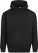 Just Hoods Dikke Hoodie Vision Unisex XS diepzwart Polyester Lente/Zomer 2026