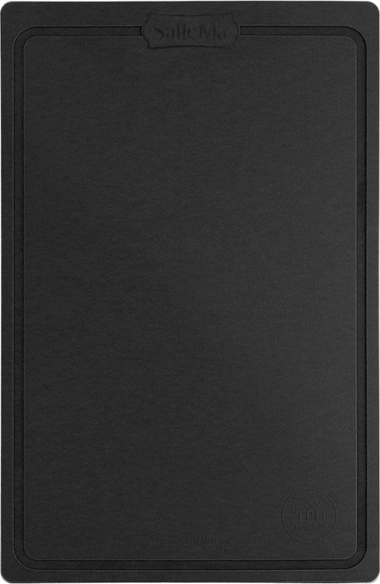 Candl TPU Snijplank - Flexibel - Mesvriendelijk - Zwart - 22,5 x 36 cm
