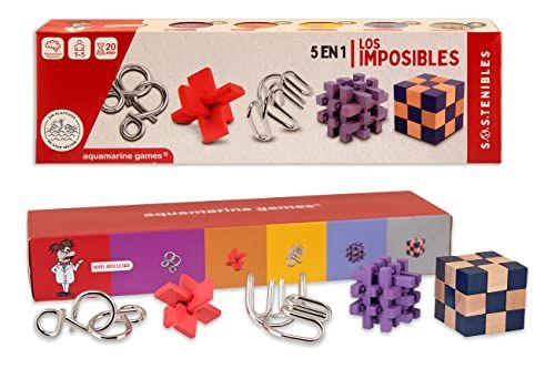 Aquamarine Games FSC 100% onmogelijke 5-in-1 NC-COC-059290, meerkleurig, NO-value (COMPUDID SL CP061)