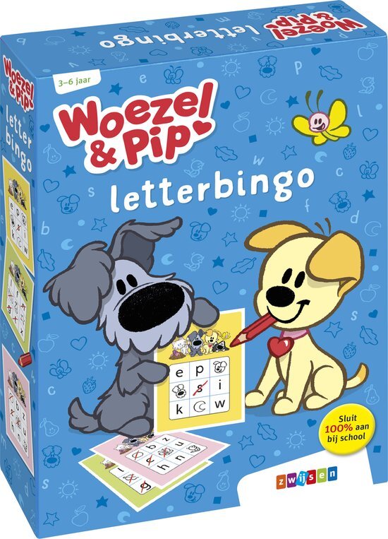 Zwijsen Woezel & Pip - Letterbingo