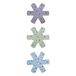 Excelsa Set van 3 Polyester Pan Protectors, veelkleurig, 38cm