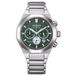 Citizen Zenshin Senkei CA4691-59X Horloge - Heren - Titanium - Zilverkleurig - Groene Wijzerplaat - Ø 41 mm