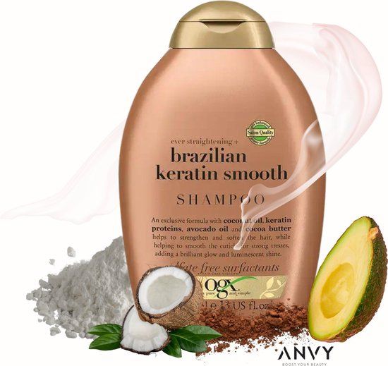 Brazilian Keratin Therapy Shampoo - 385ml - All Hair Types