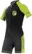 LITTLE Cressi Little Shark 2 Mm Kinderen Shortie Zwart/Groen 5-6 Years