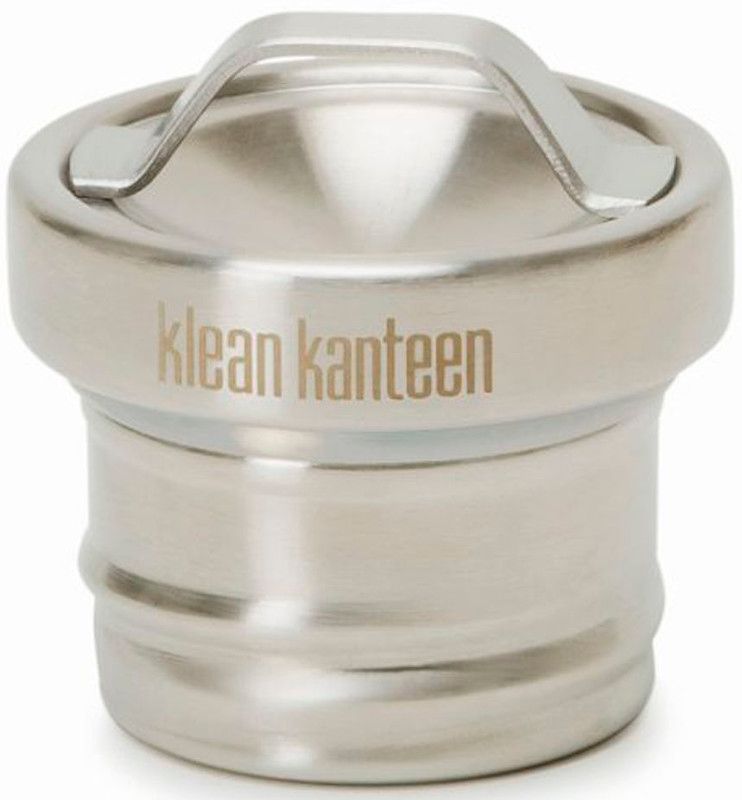 Klean Kanteen All Stainless Edelstahl voor Classic bidons zilver 2018 Drinkfles deksels en sluitingen